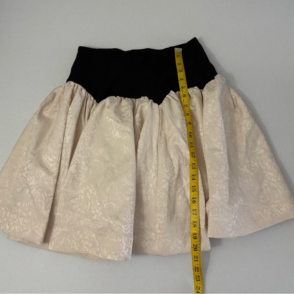 Maeve Basque-Waist Knit Jacquard Mini Skirt size s - Picture 4 of 9